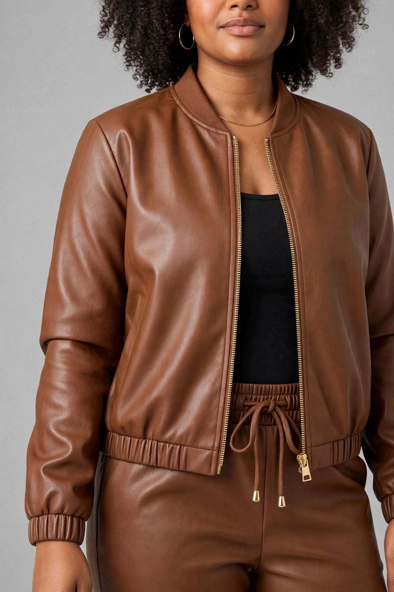Giacca ecopelle – abbigliamento donna taglie comode, Iervolino Napoli