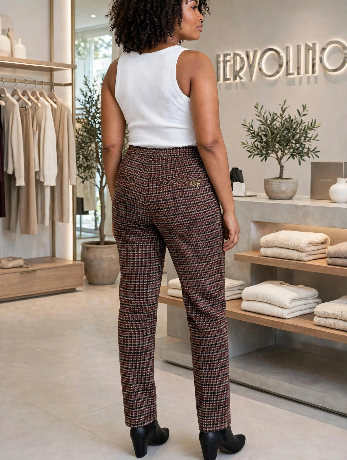 Pantalone Tweed art. 70128 – foto 3