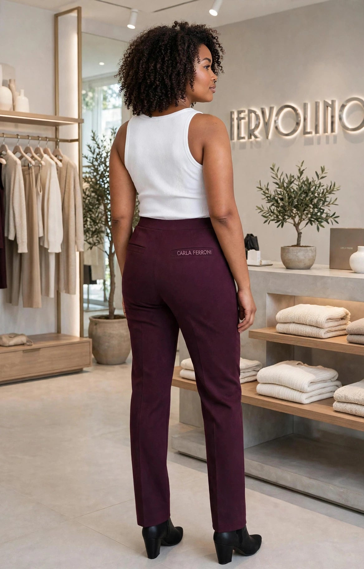 Pantalone art. 15937 – abbigliamento donna taglie comode, Iervolino Napoli