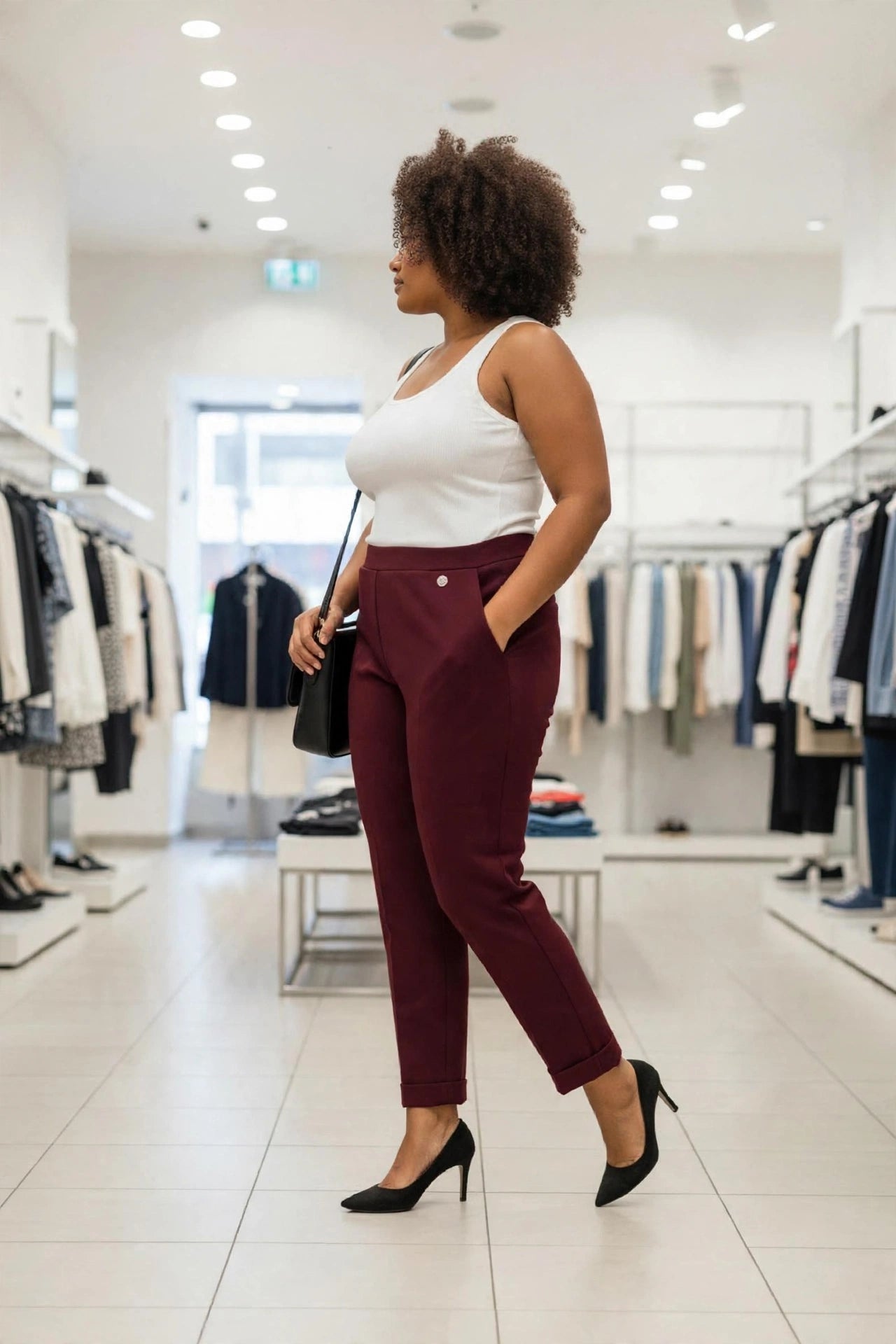 Pantalone Caterina – abbigliamento donna taglie comode, Iervolino Napoli