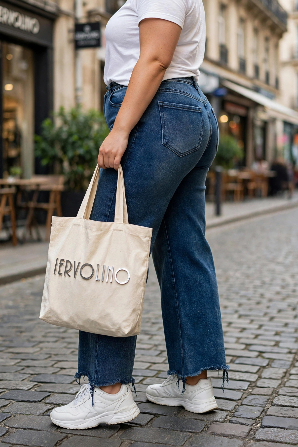 Jeans con Frange – abbigliamento donna taglie comode, Iervolino Napoli